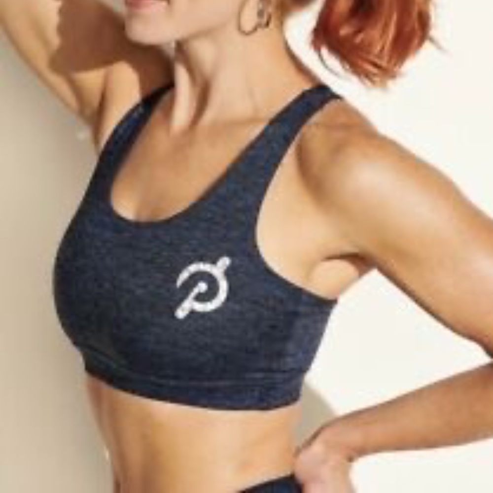 Brand New, Sealed Peloton Heathered Bra, Size Med